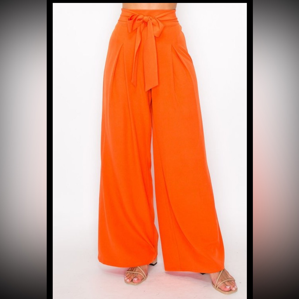Brand New Boutique Brand Orange Pant Brand New Boutique Brand Orange Pant